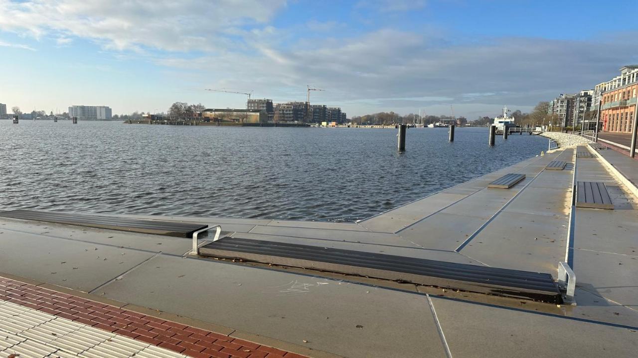 Ferienwohnung Mit Blick Aufs Meer In Wilhelmshaven Exterior foto